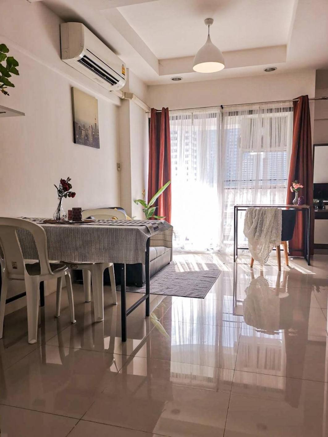 Apartament Tower Resident In The Heart Of Bangkok Shopping Center Makkasan Zewnętrze zdjęcie