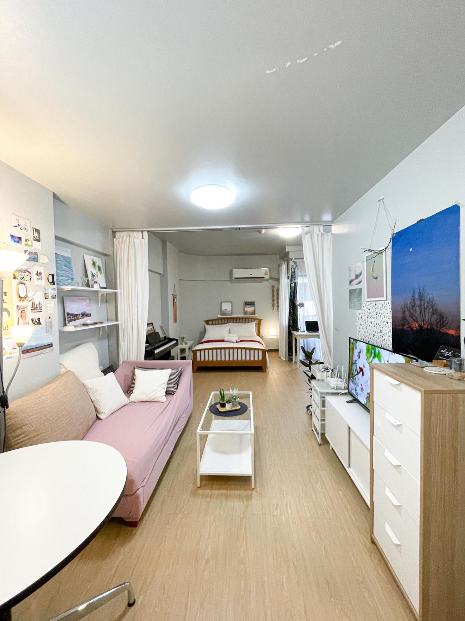 Apartament Tower Resident In The Heart Of Bangkok Shopping Center Makkasan Zewnętrze zdjęcie
